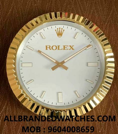 rolex replica wall clock|vintage rolex wall clock.